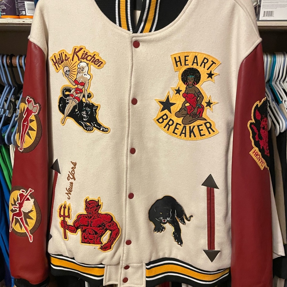 Jordan Craig Hell’s Kitchen varsity bomber jacket size 3xl Legacy edition!
